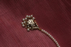 Inaya Gold Plated Jadau Maangtikka - QUEENS JEWELS