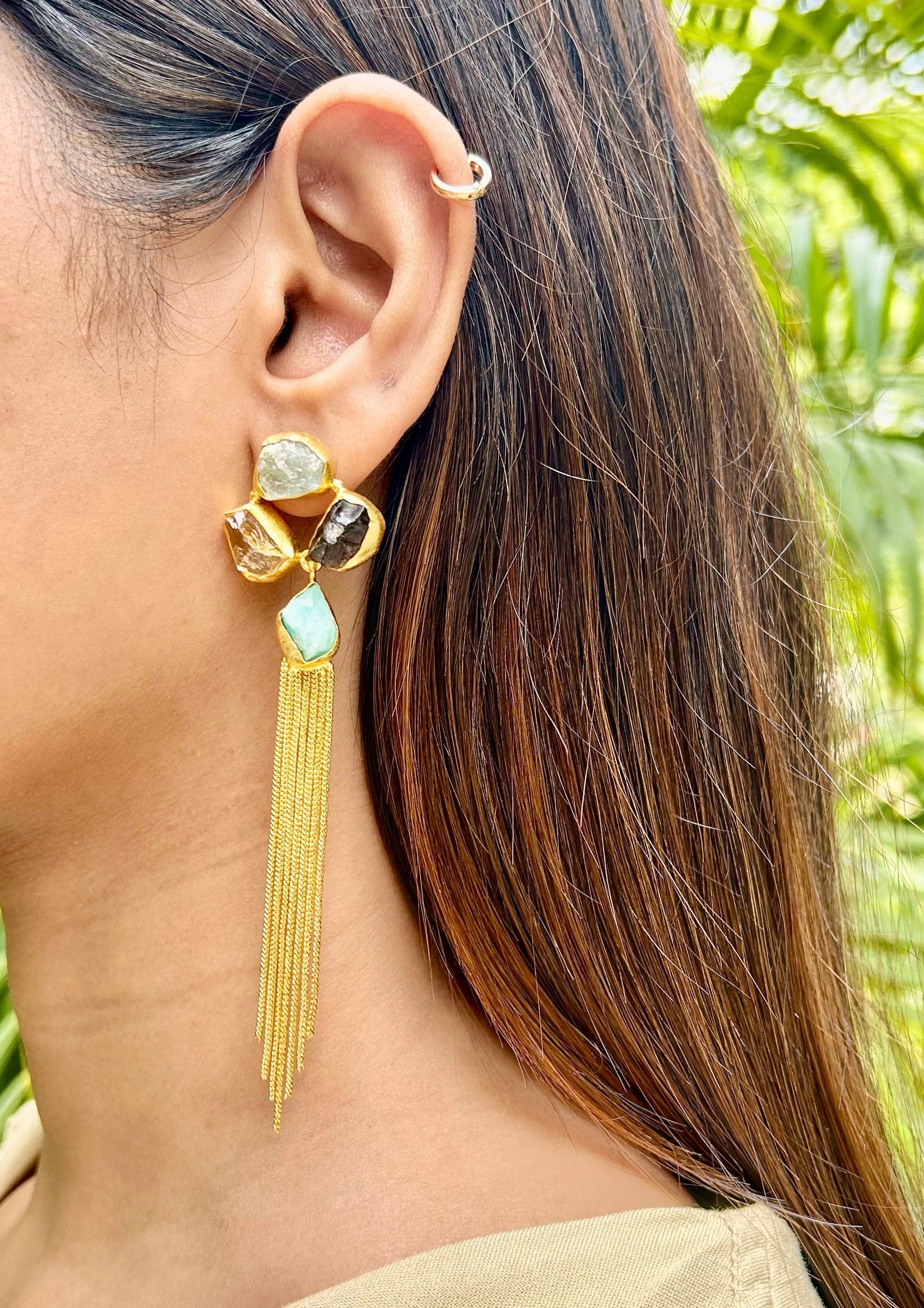 Chic Tassel Earrings - QUEENS JEWELS