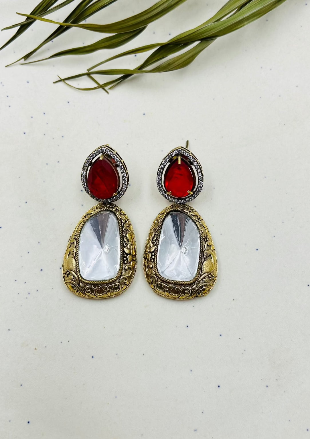 Kundan danglers 2025