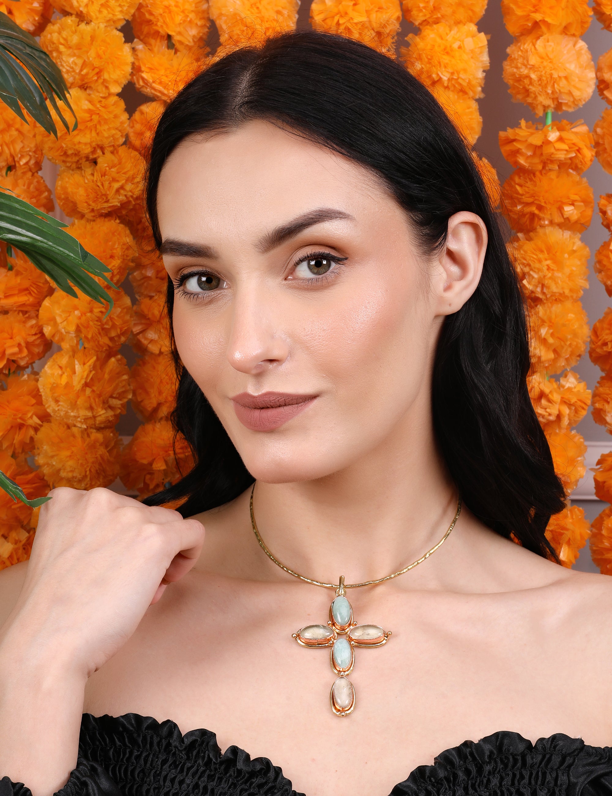 Helen Cross Pendant - QUEENS JEWELS