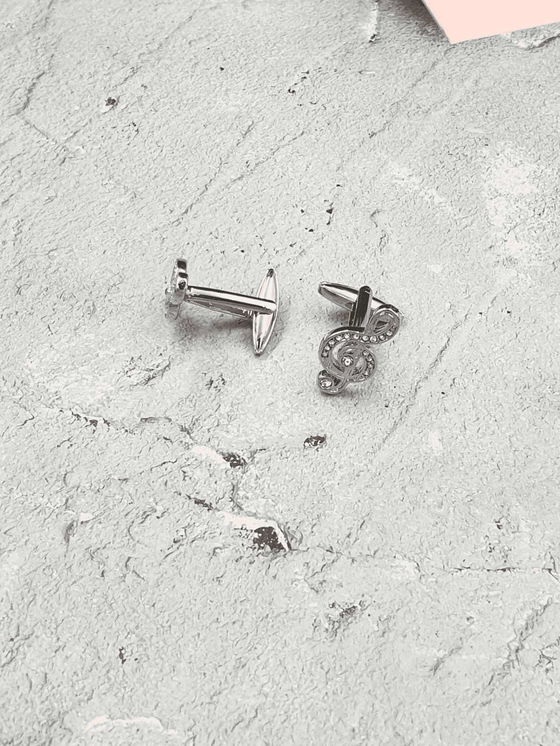 Musical Cleff Cufflinks - QUEENS JEWELS