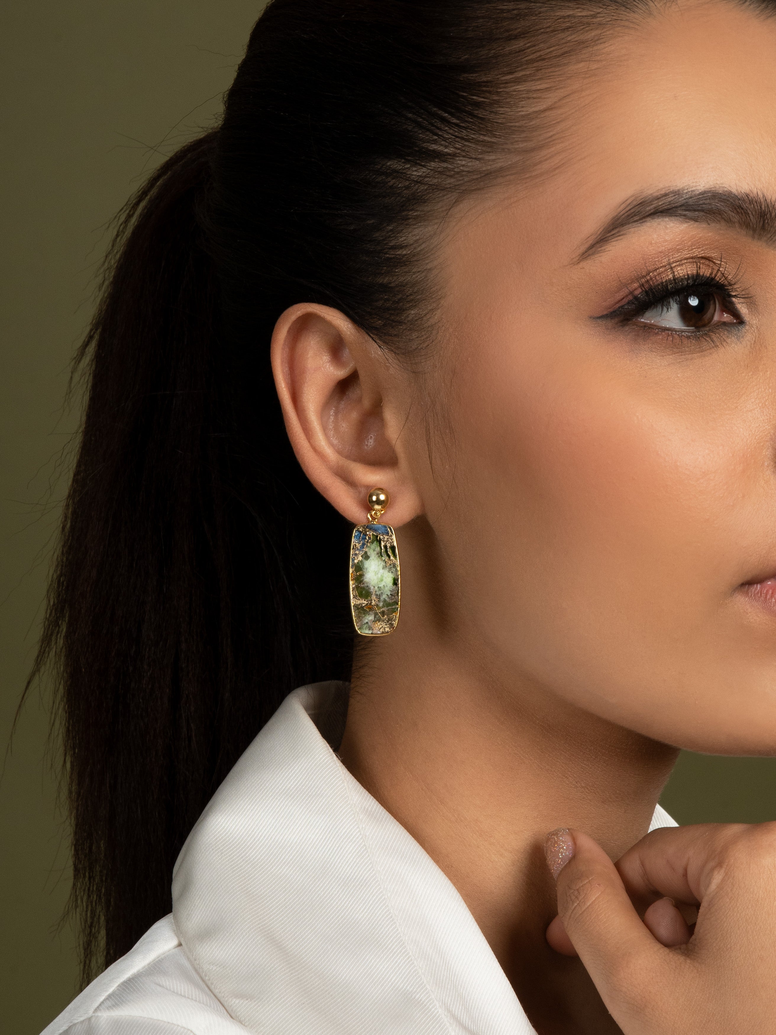 Mohave Mini Danglers - QUEENS JEWELS