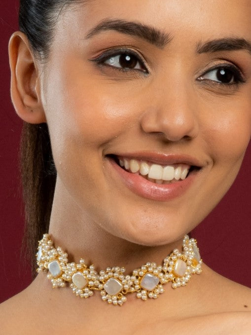 Lyla Pearl Necklace - QUEENS JEWELS