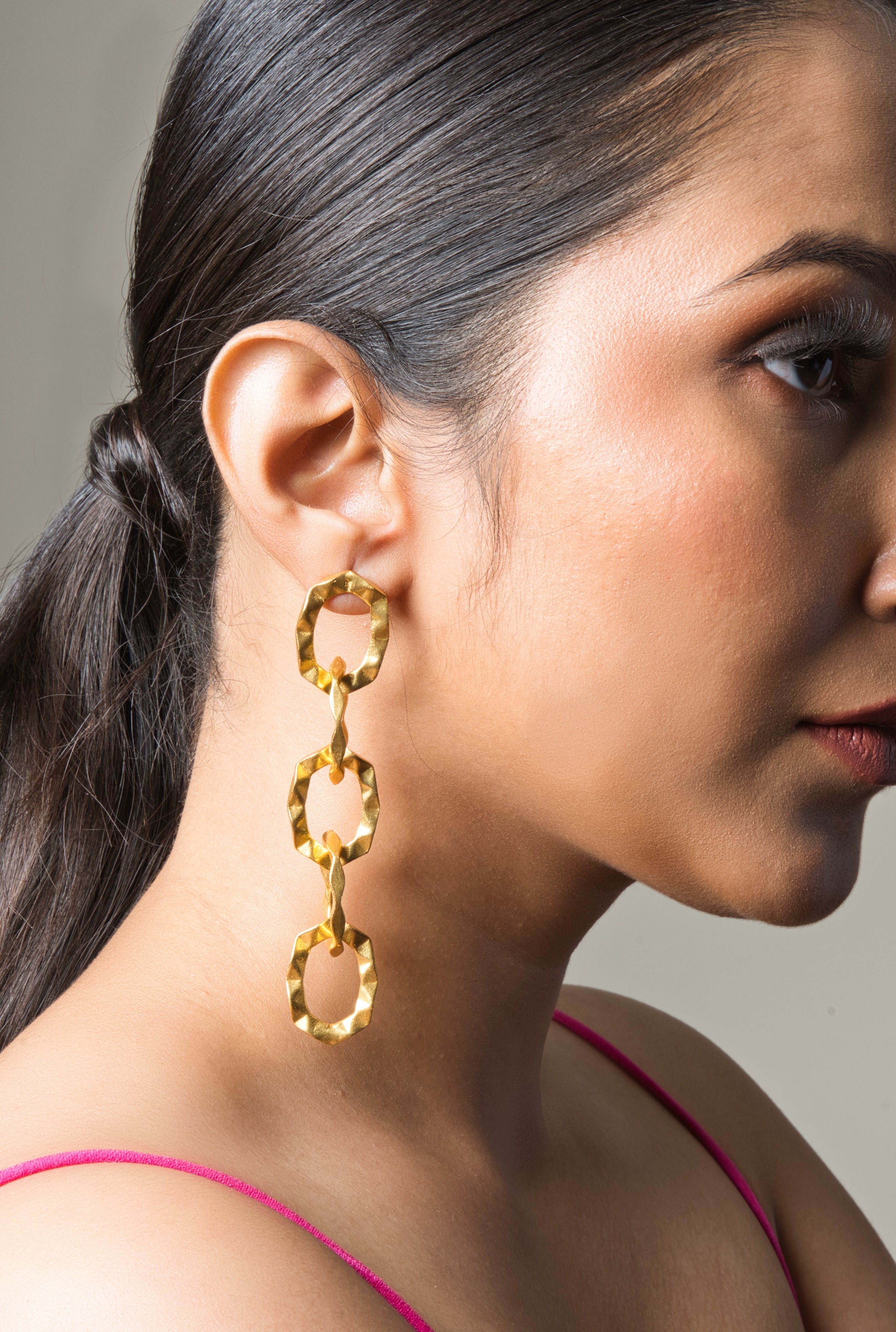 Chic Chain Link Earrings - QUEENS JEWELS