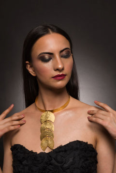 Tribal Fish Choker Necklace - QUEENS JEWELS