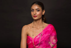 Eva White Pearl Long String Necklace - QUEENS JEWELS