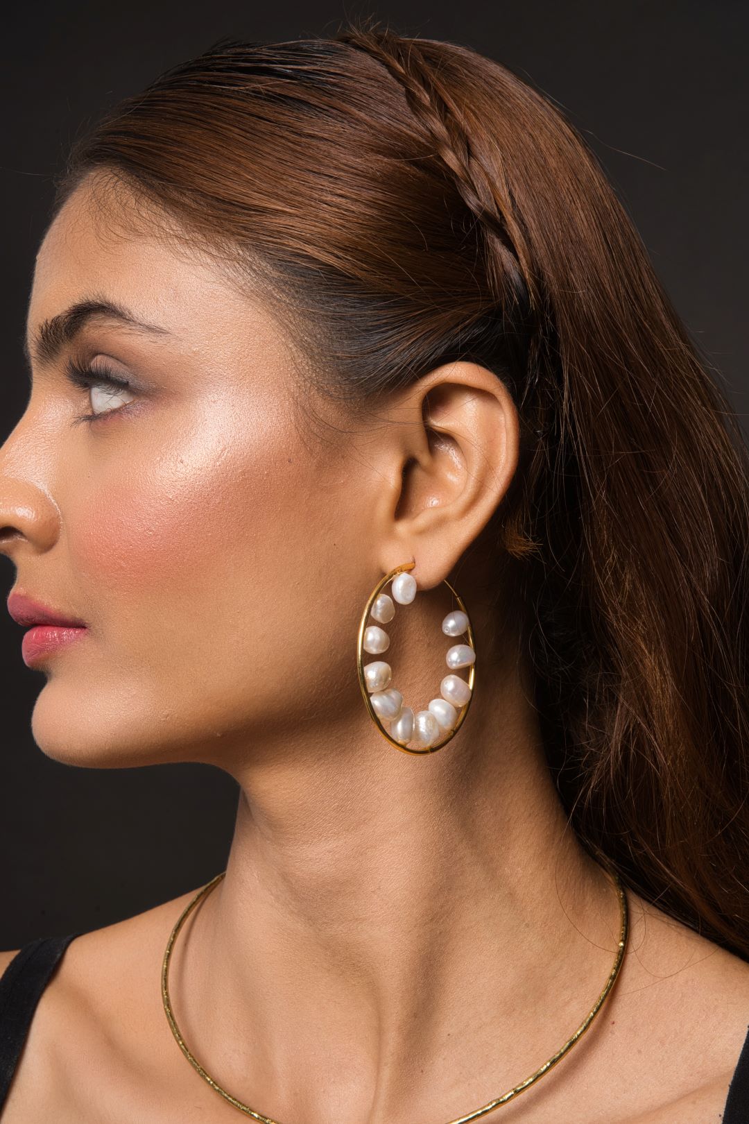 Ivy Pearl Earrings - QUEENS JEWELS