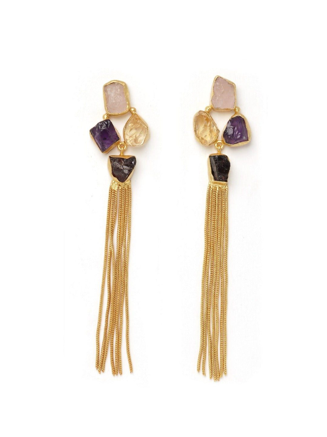 Chic Tassel Earrings - QUEENS JEWELS