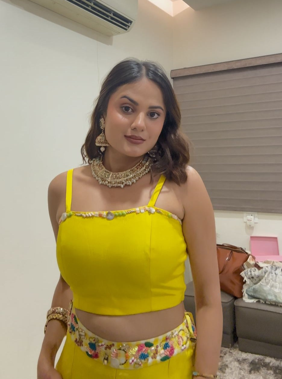 Arya Navratan Jadau Choker Set with Earrings - QUEENS JEWELS