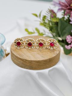 Statement Kundan Ring - QUEENS JEWELS