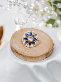 Primavera Kundan Ring - QUEENS JEWELS