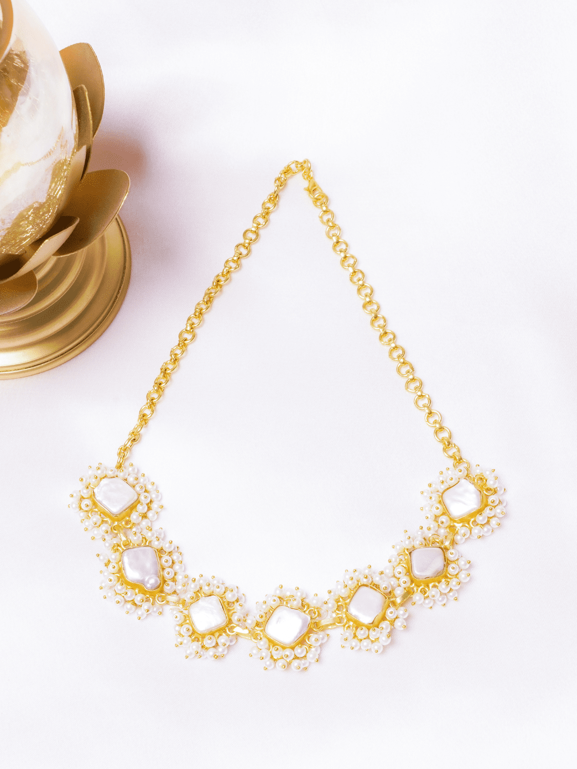 Lyla Pearl Necklace - QUEENS JEWELS