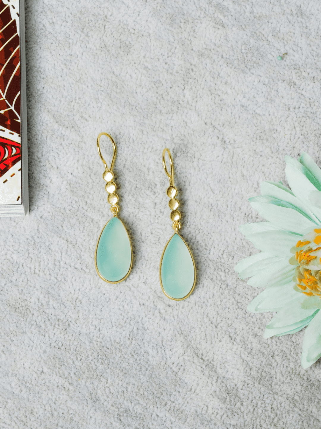 Ava Stone Danglers - QUEENS JEWELS