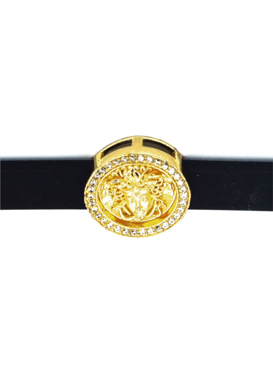 Raven and Gold Plated Bracelet - QUEENS JEWELS