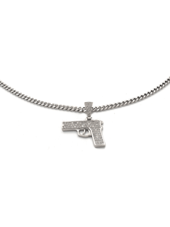 Gleaming Silver Plated Pendant - QUEENS JEWELS