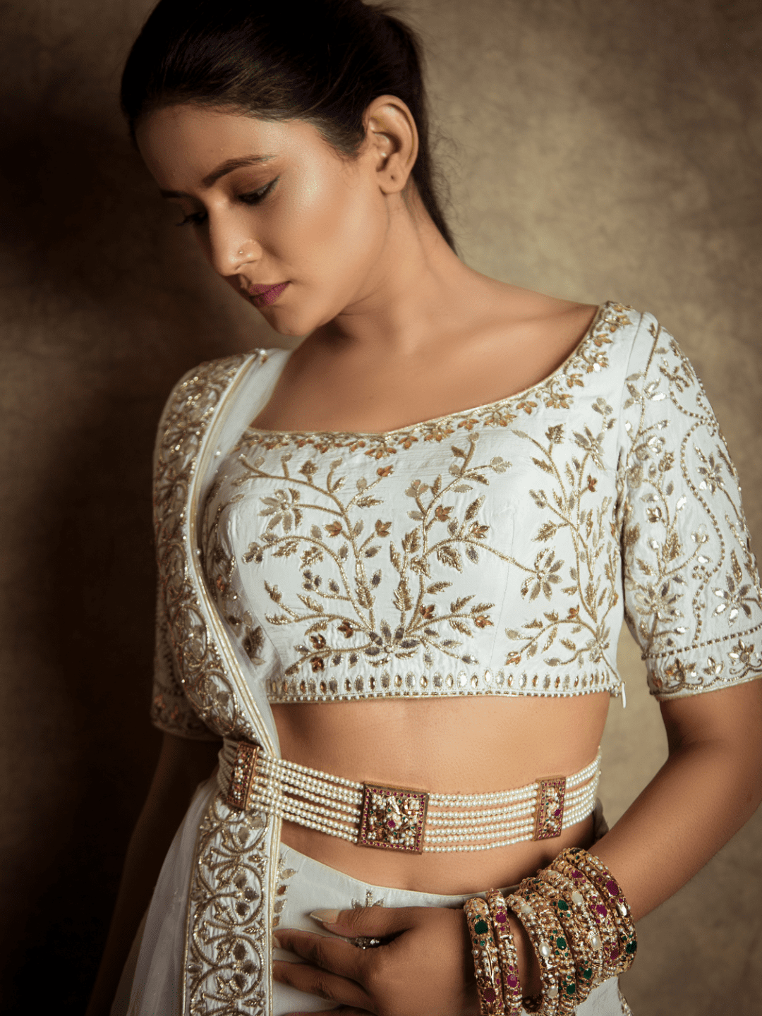 Bridal Jadau Kamarbandh (Waistbelt) - QUEENS JEWELS