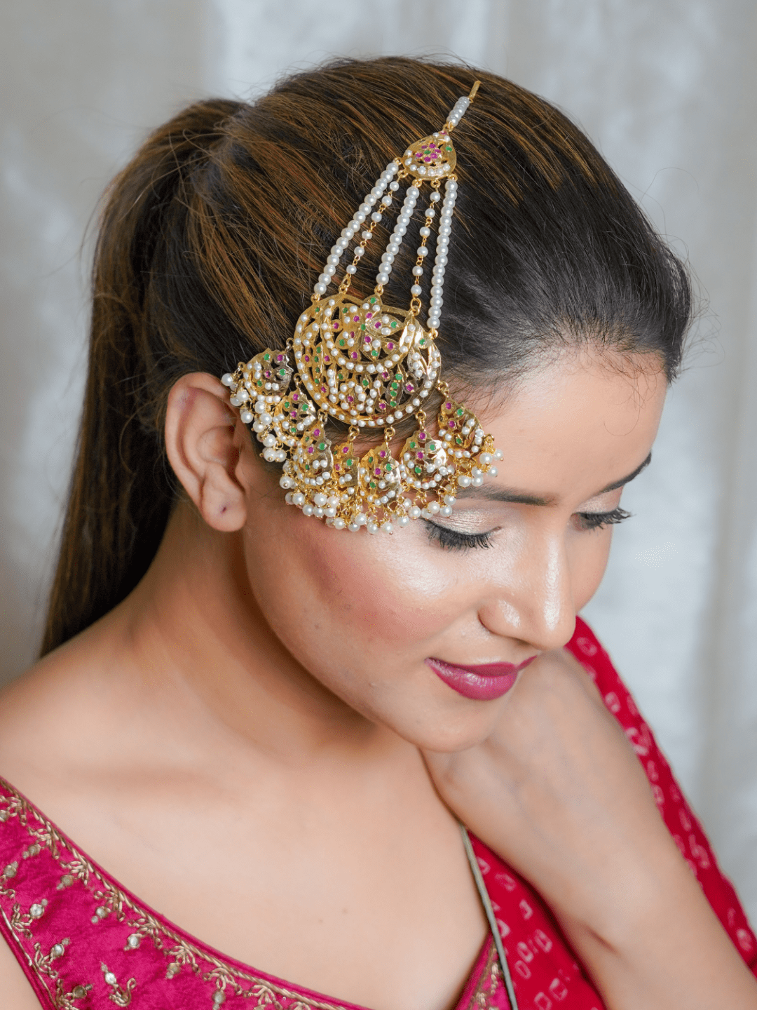 Bridal Jadau Paasa - QUEENS JEWELS