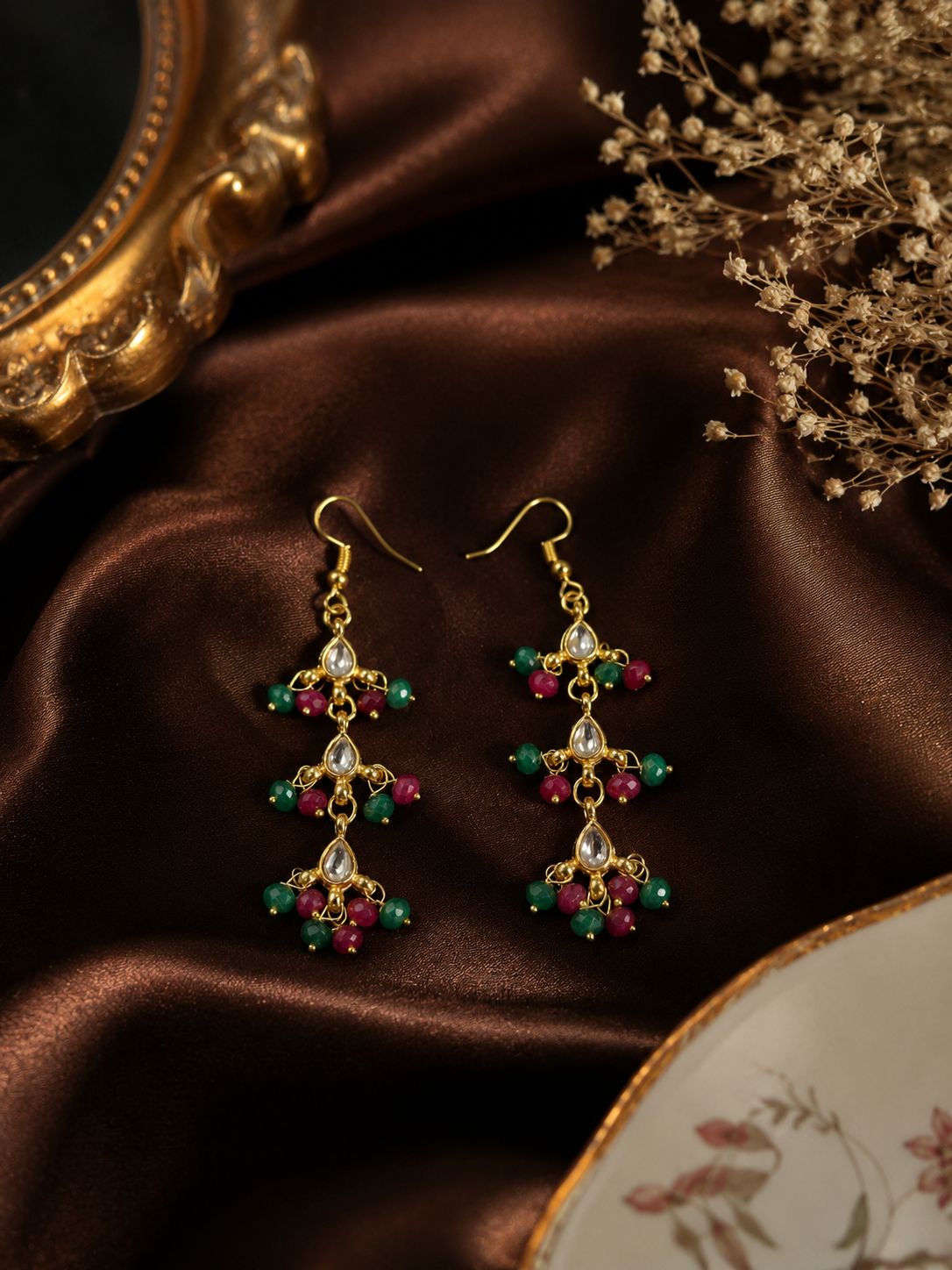 Giya Earrings - Multicolor - QUEENS JEWELS 