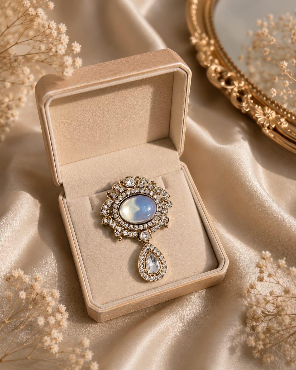 Royal Mist Brooch