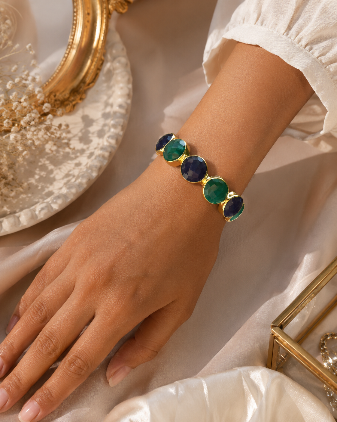 Elara Gem Bracelet - QUEENS JEWELS 