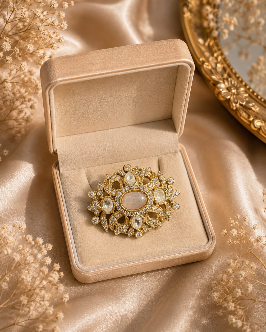 Royal Medallion Brooch