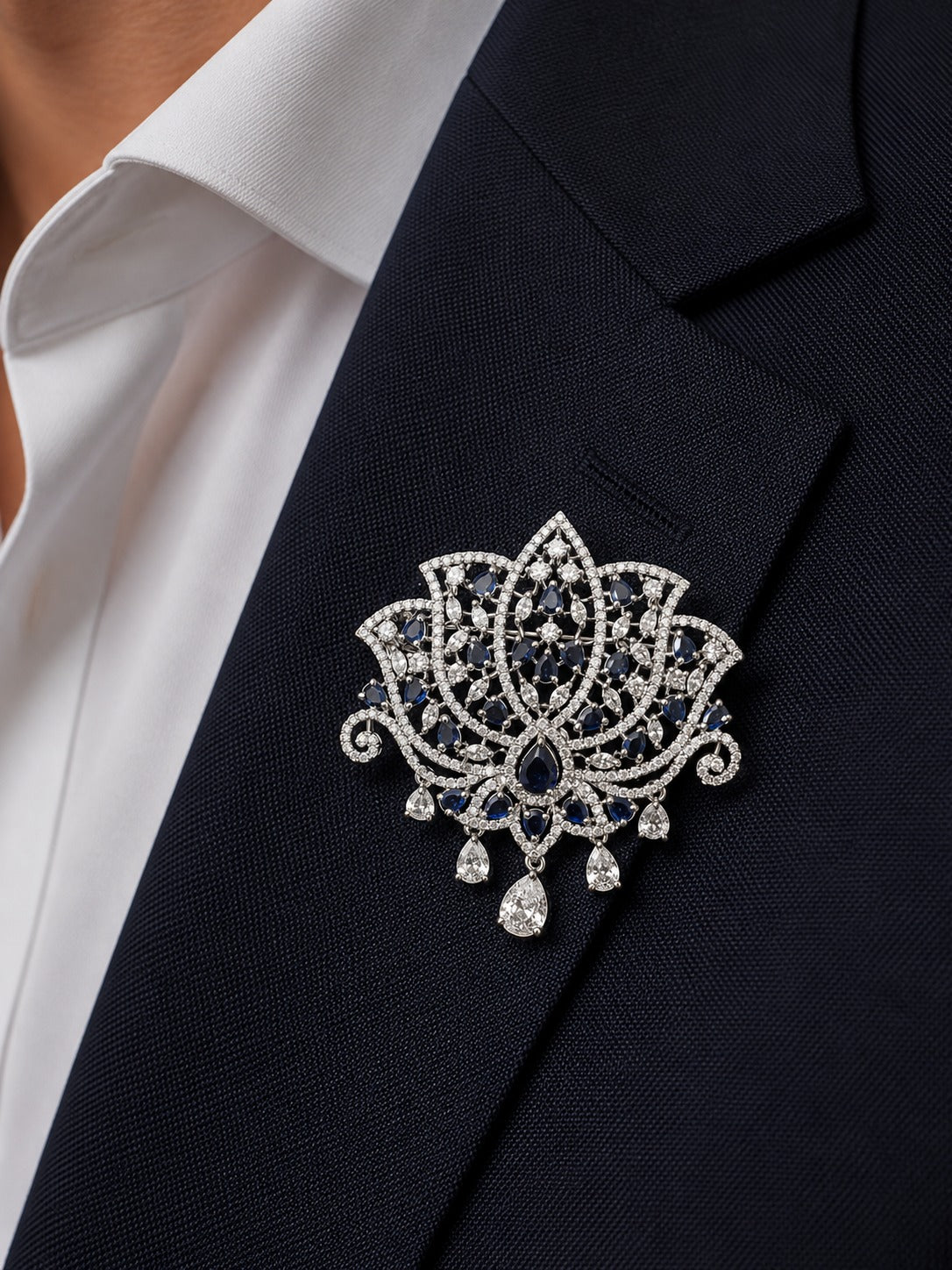 Neel Kamal Brooch