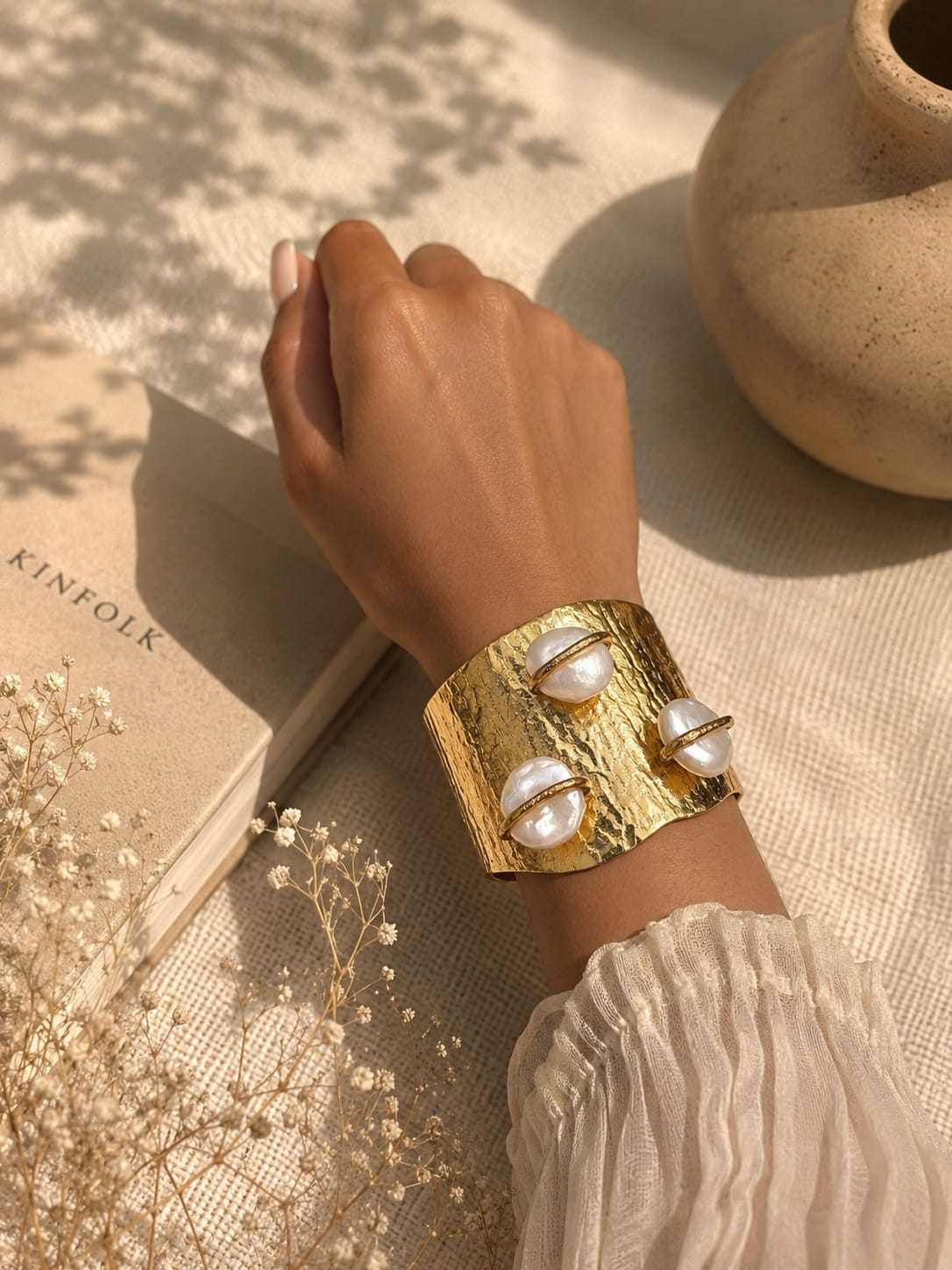Nova Pearl Cuff