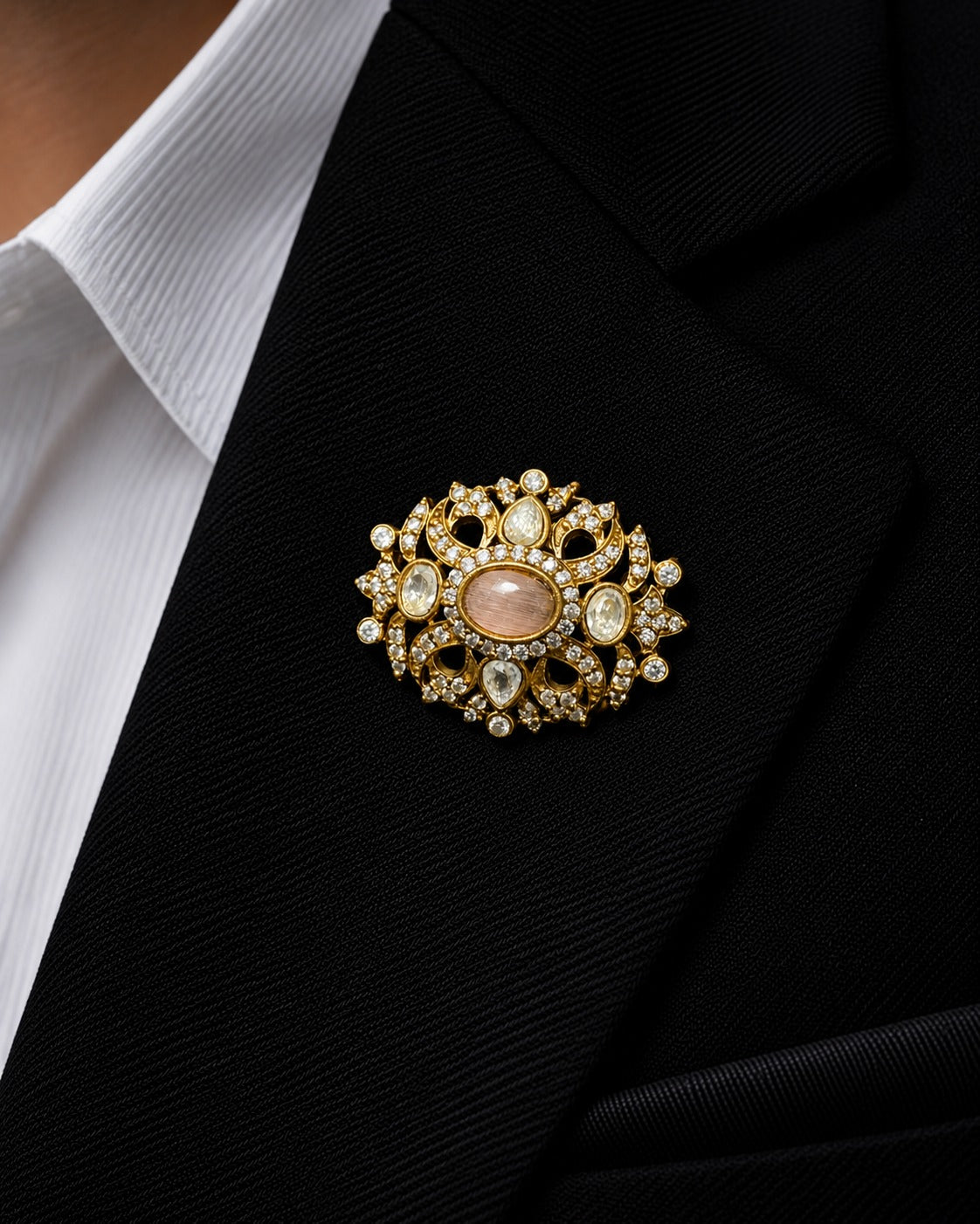 Royal Medallion Brooch