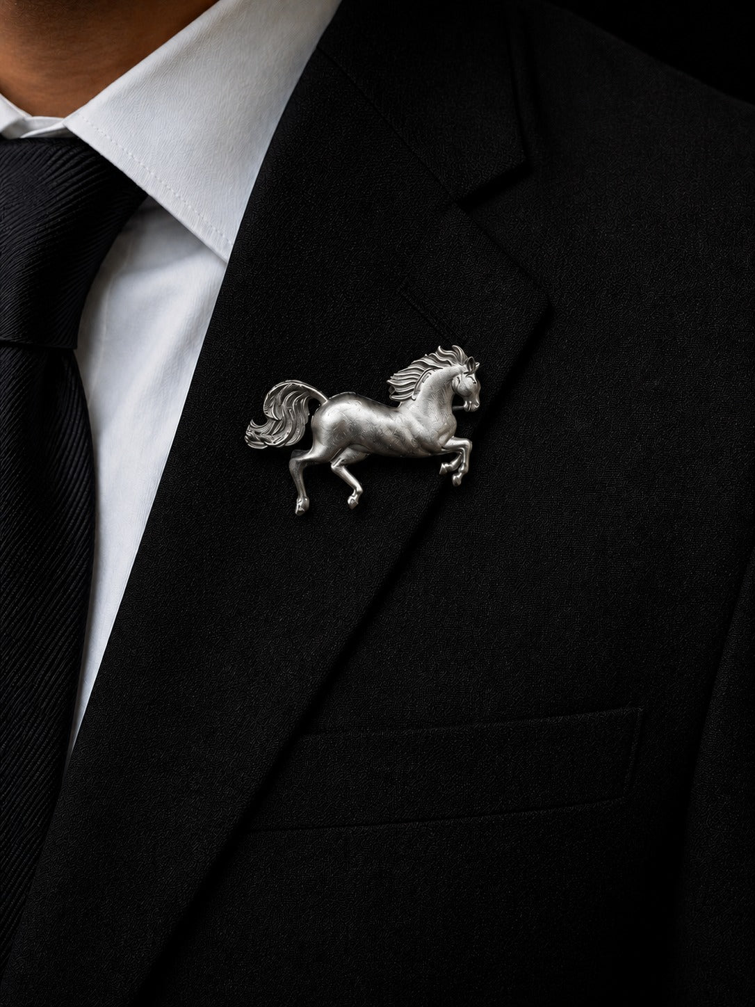 Royal Stallion Brooch
