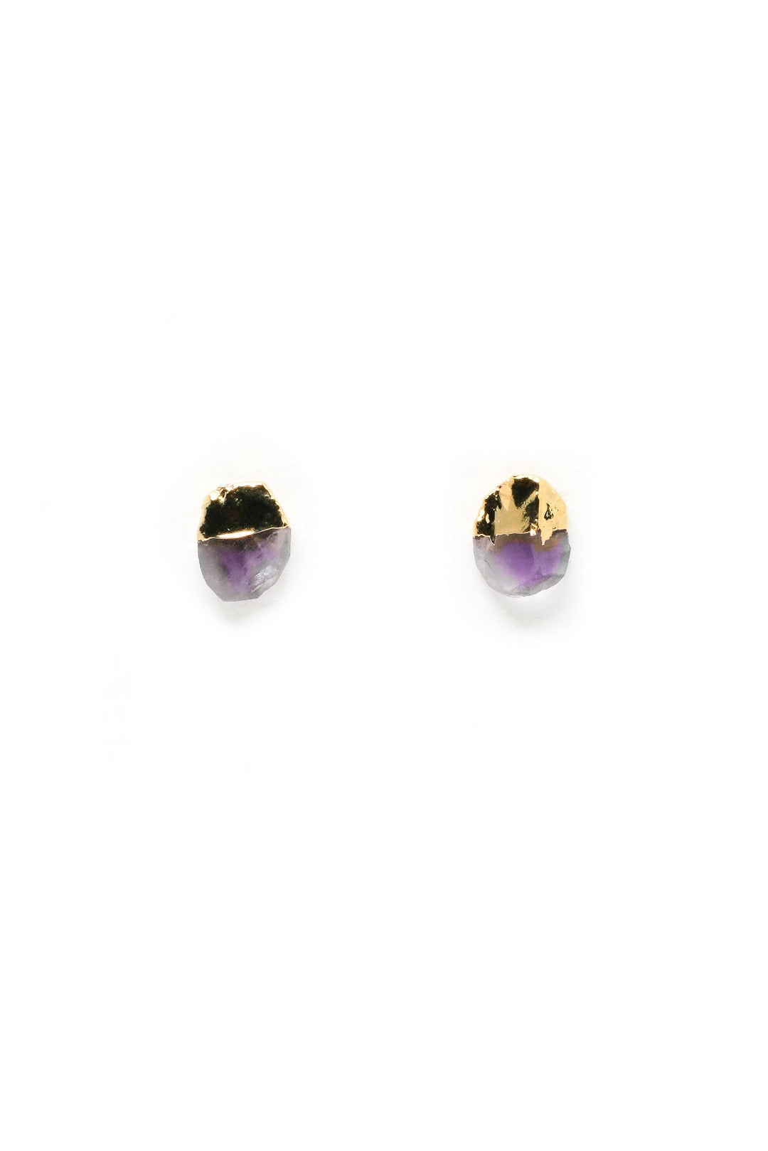 Gold Plated Minimal Studs - QUEENS JEWELS