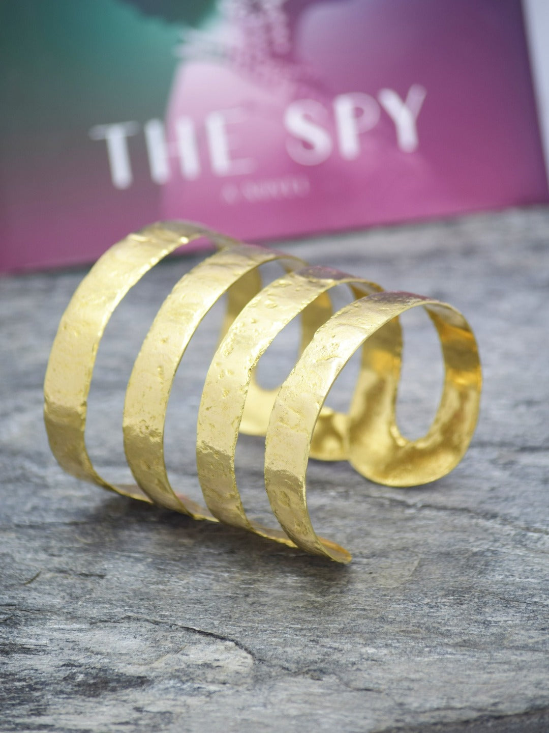 Gold Plated Multistring Adjustable Cuff