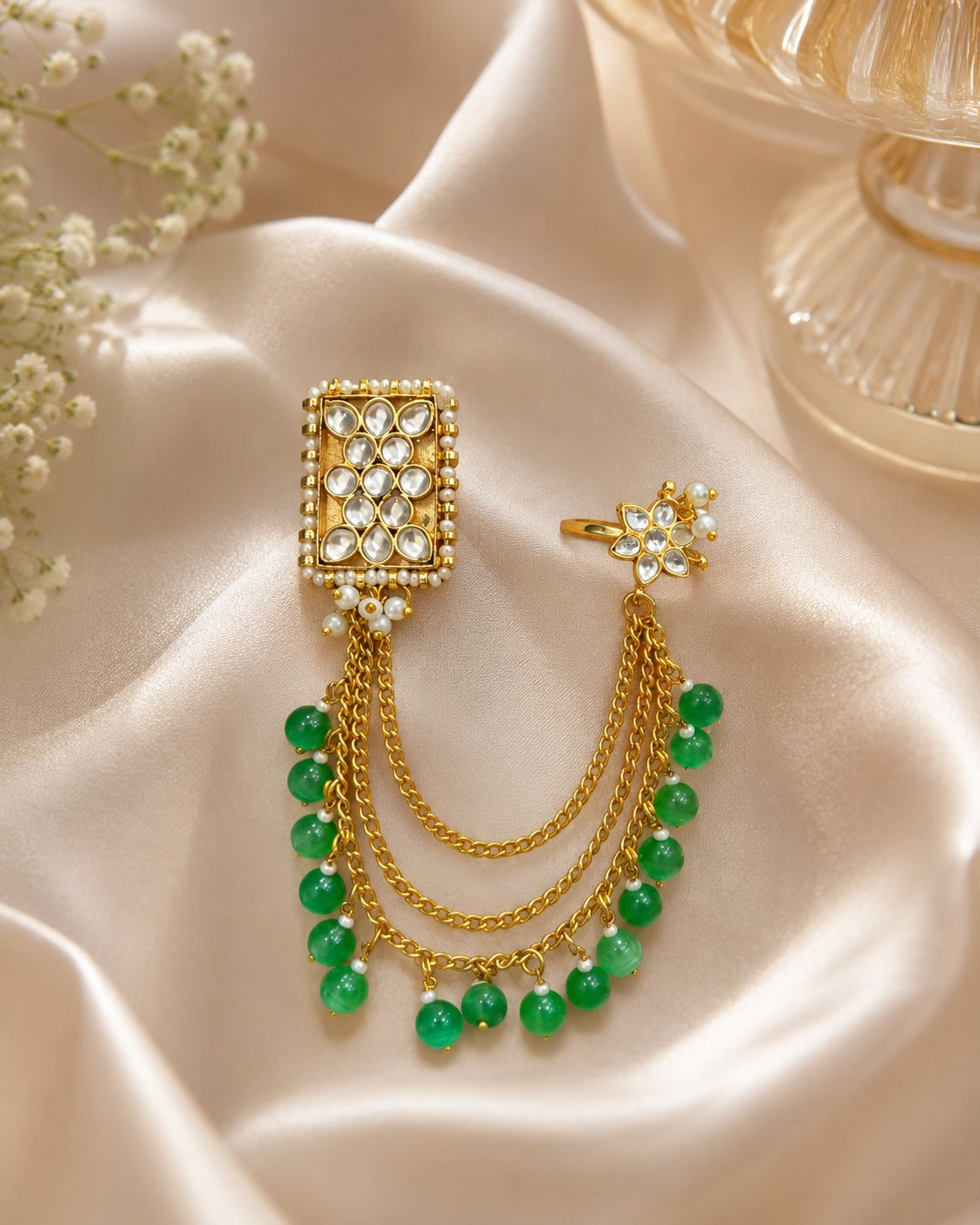Emerald Pearl Haathphool