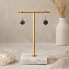 Black Pop Dangles - QUEENS JEWELS 