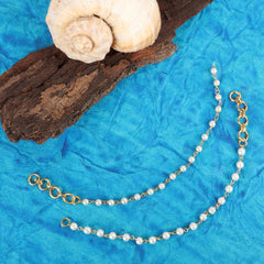 Accessory - Ear support chain (Kaan Sahara) pair - QUEENS JEWELS 