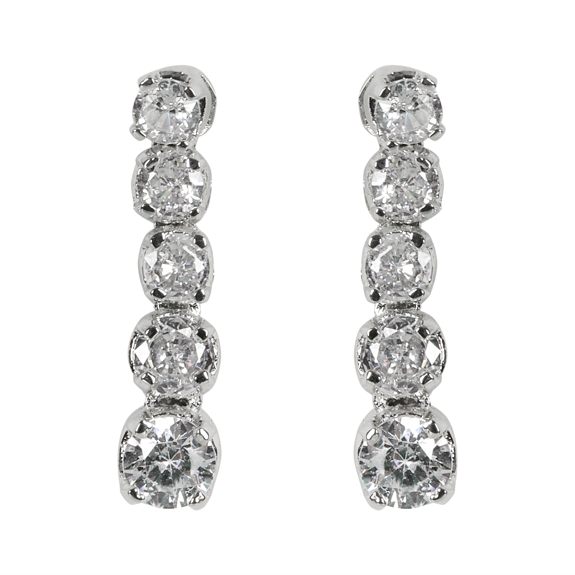 Single Layer Solitaire Necklace - QUEENS JEWELS