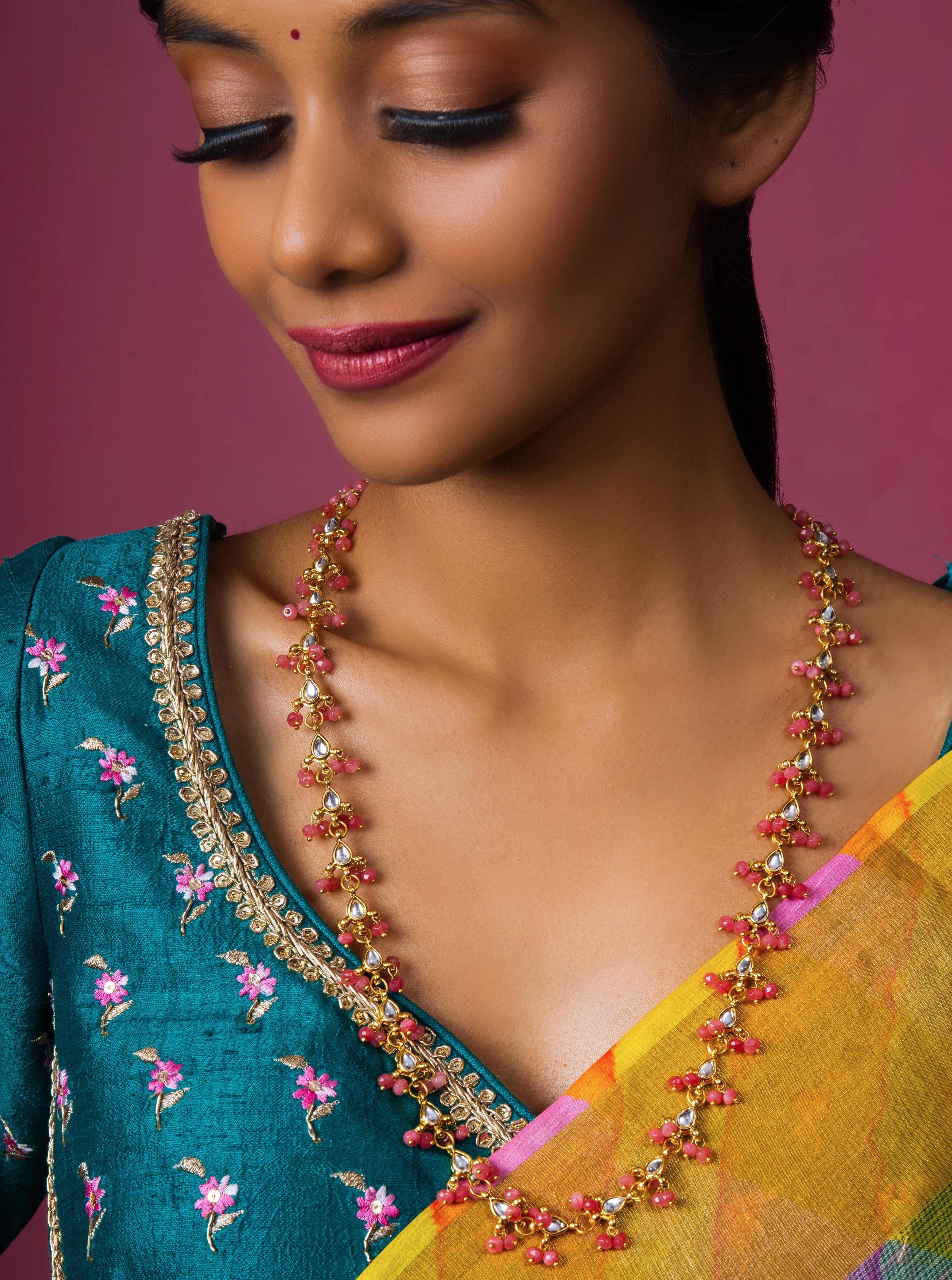 Gajari Biya Mala: Handcrafted jewelry with intricate designs, inspired by skilled artisans, perfect for expressing your unique style.