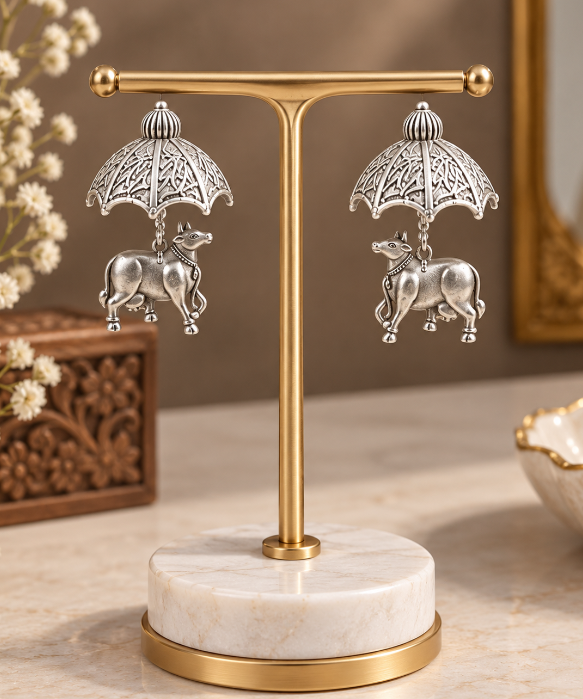 Umbrella Drop Earrings