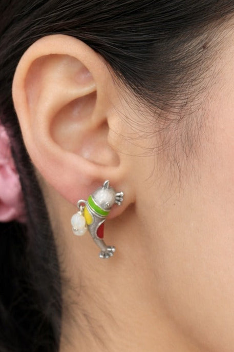 Sia Pakhi Charm Earrings - QUEENS JEWELS 