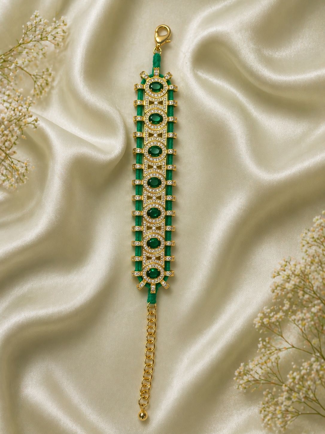 Evara Halo Luxe Bracelet - QUEENS JEWELS 