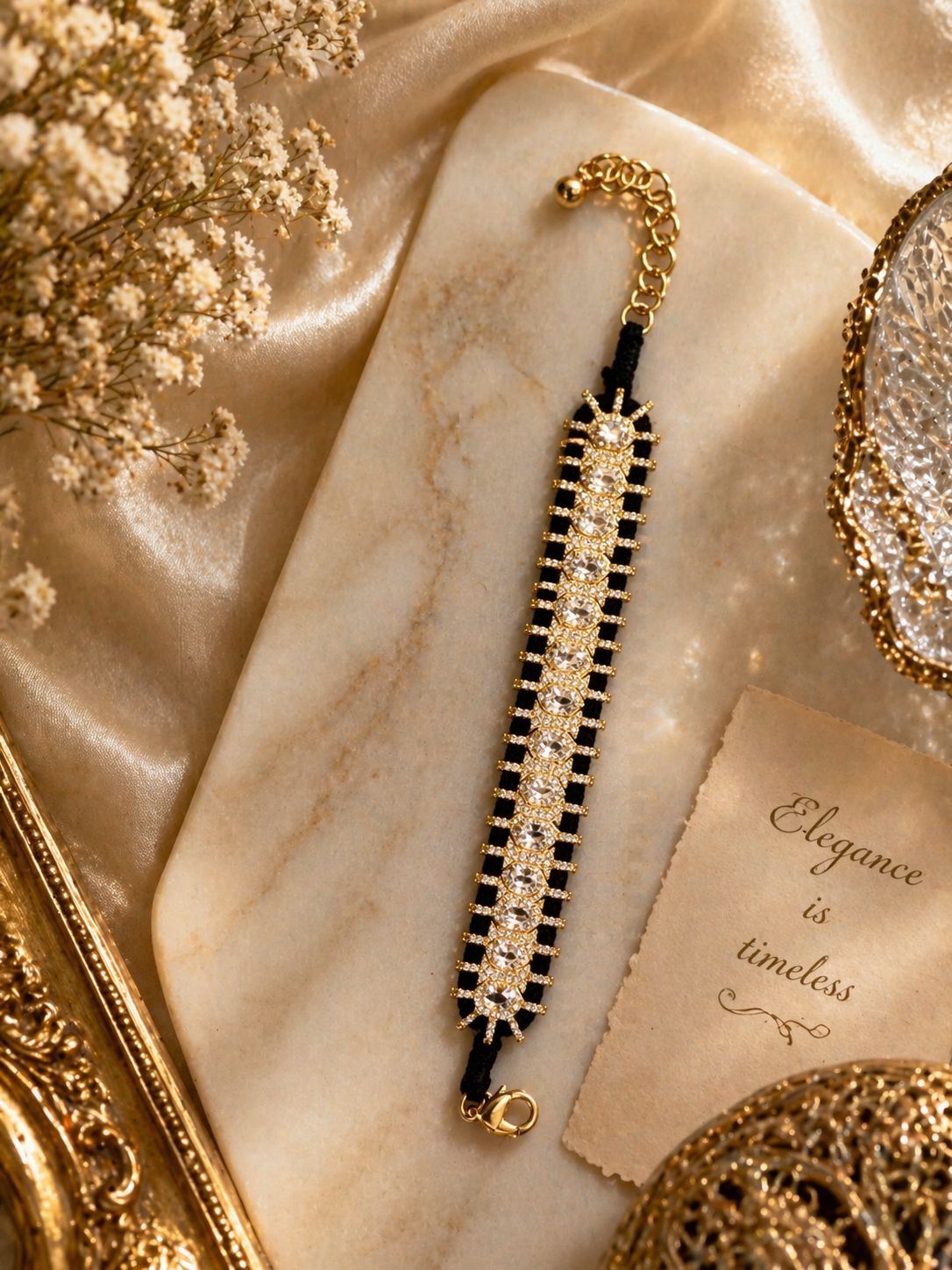 Starlight Halo Luxe Bracelet - QUEENS JEWELS 