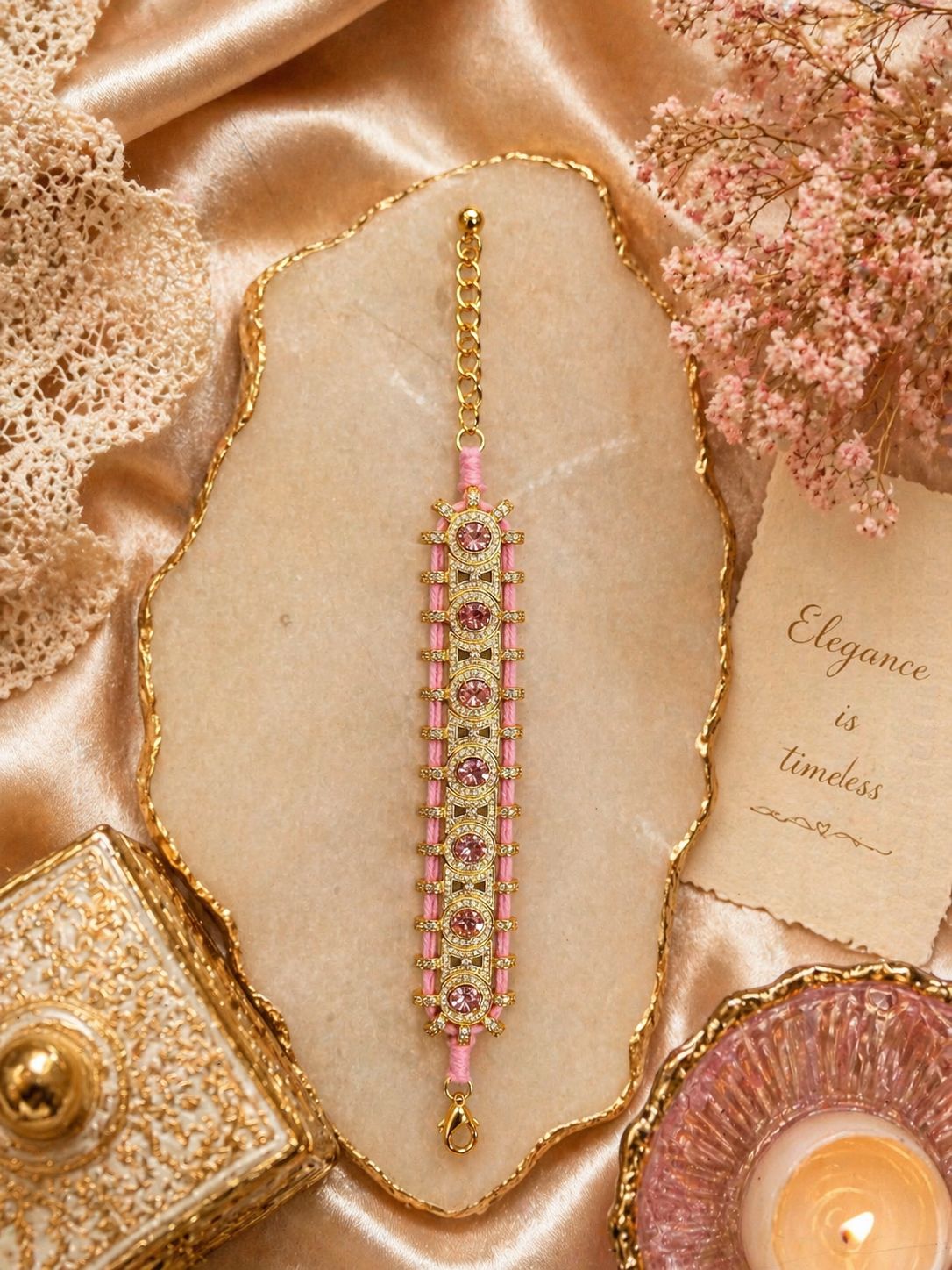 Bloom Halo Luxe Bracelet - QUEENS JEWELS 