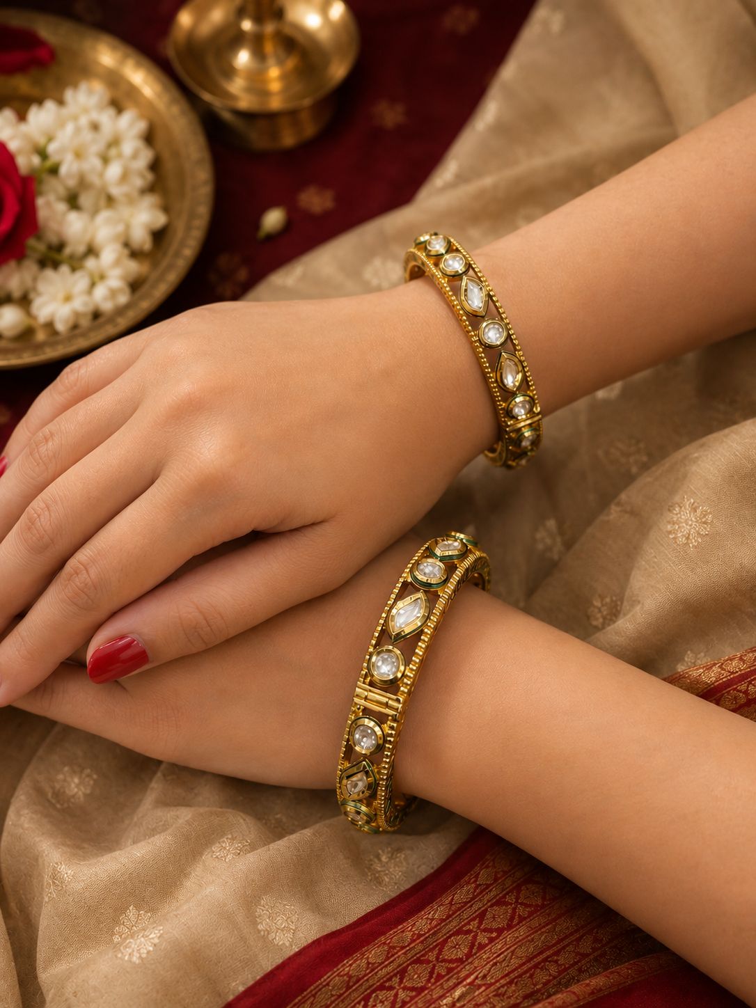 Polki Bangle