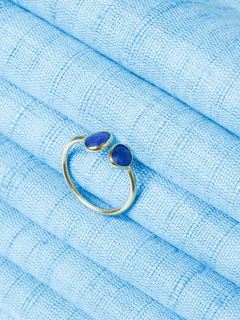 Twin Stone Ring - QUEENS JEWELS 