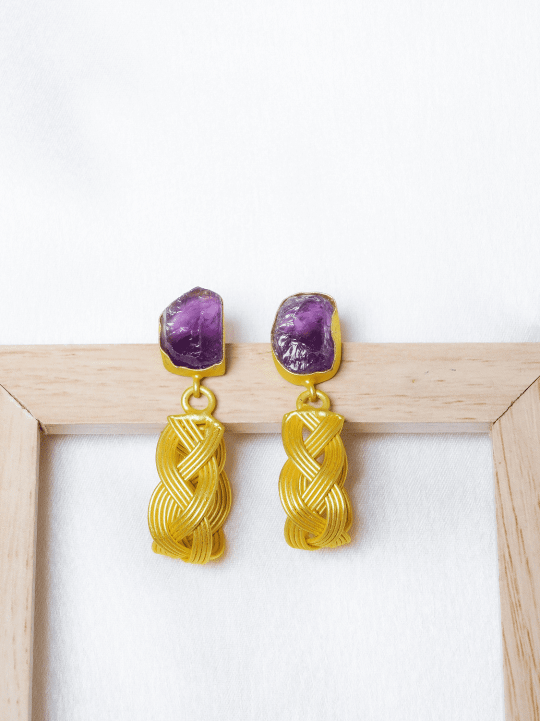 Dolly Boucoyannis Amethyst Pearl Earrings - i-D Concept Stores