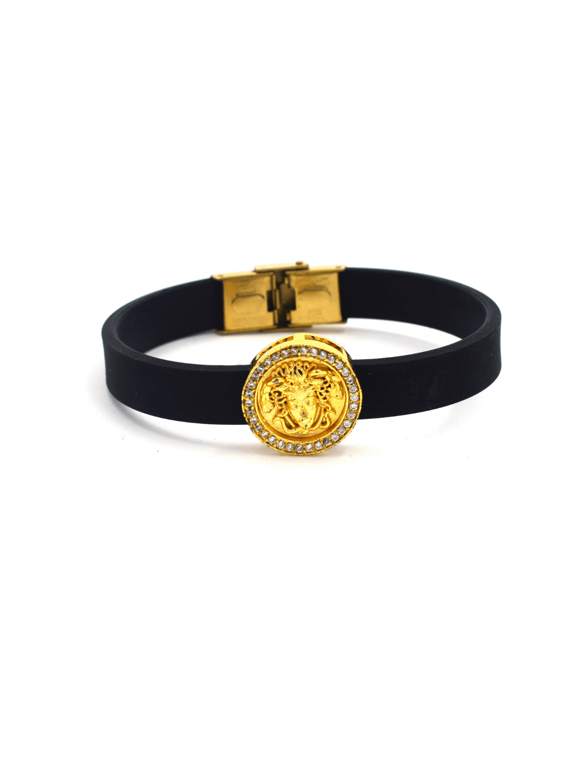 Raven and Gold Plated Bracelet - QUEENS JEWELS