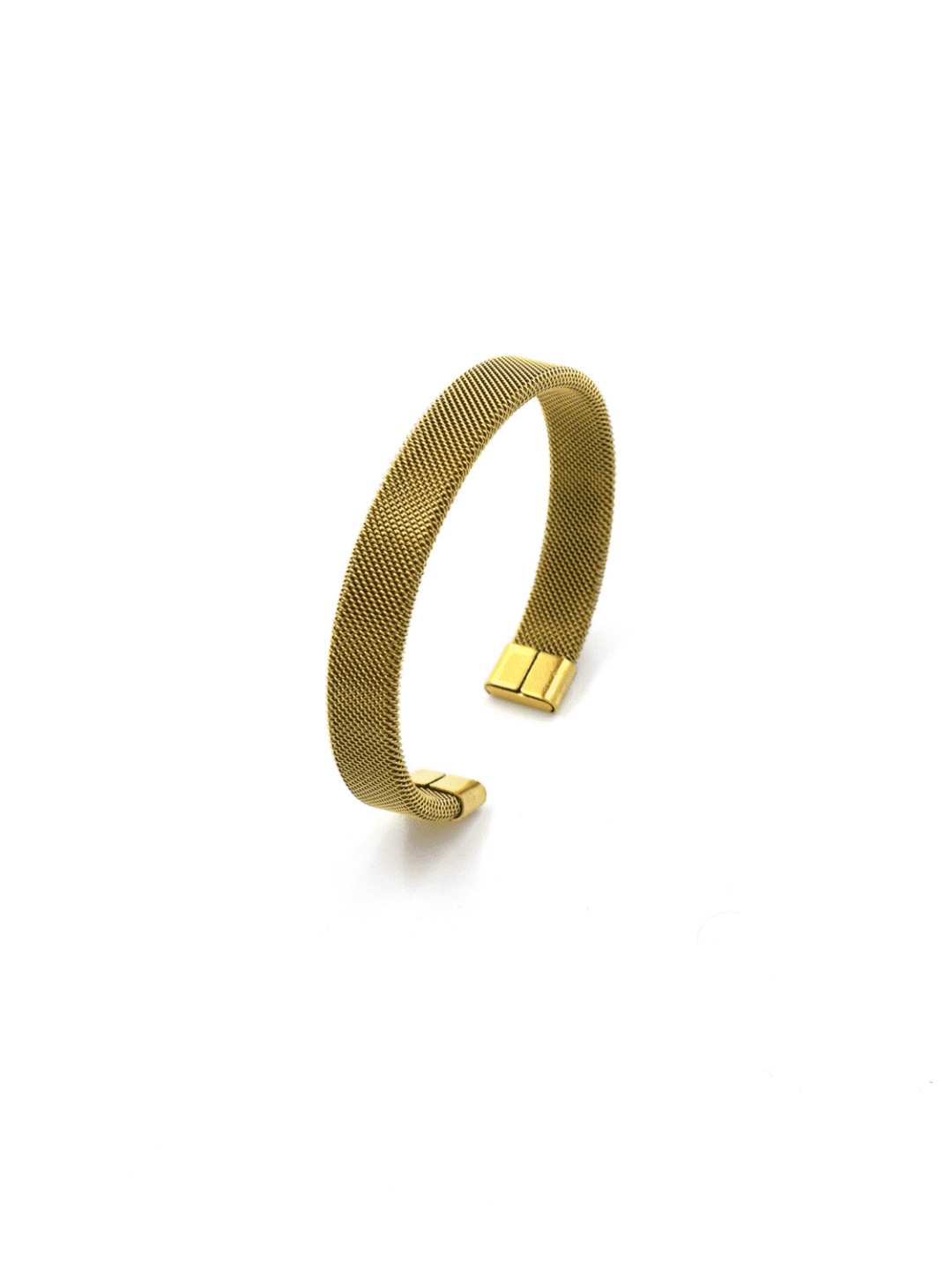 Classic Gold Plated Cuff Bracelet - QUEENS JEWELS