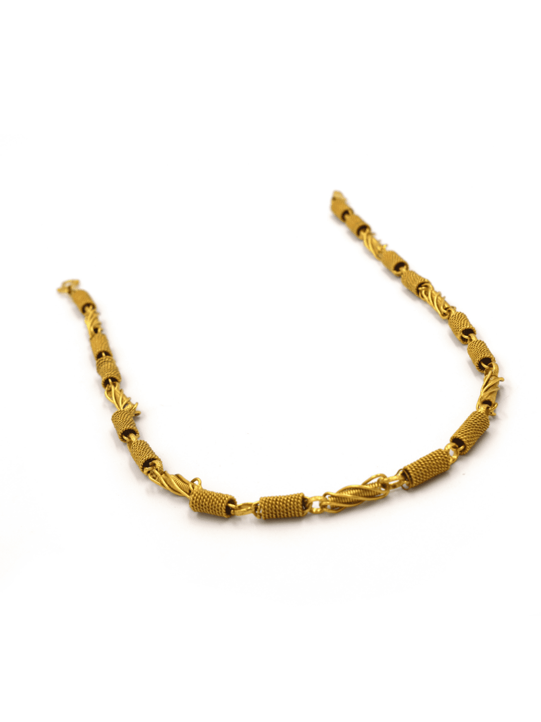 Baguette Gold Plated Chain - QUEENS JEWELS