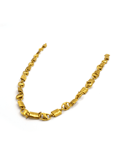 Chauvinist Gold Plated Chain - QUEENS JEWELS