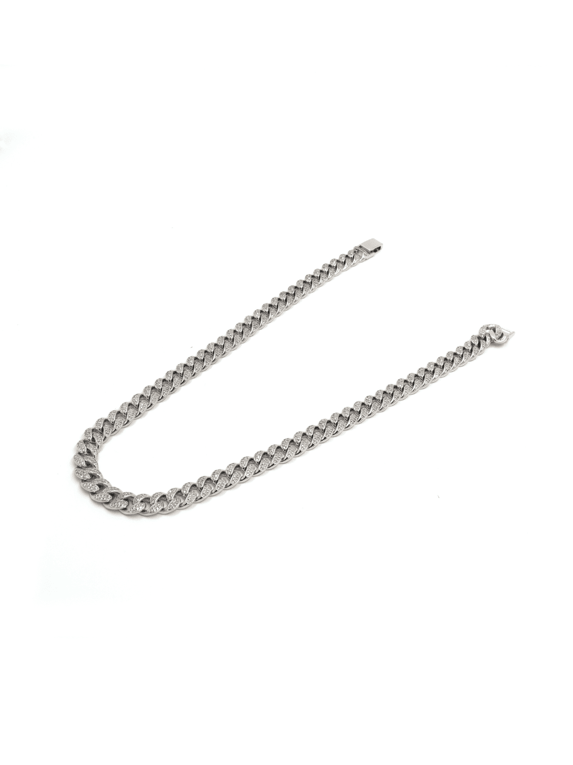 Road Rider Silver Plated Chain - QUEENS JEWELS