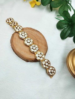 Flower Kundan Bracelet